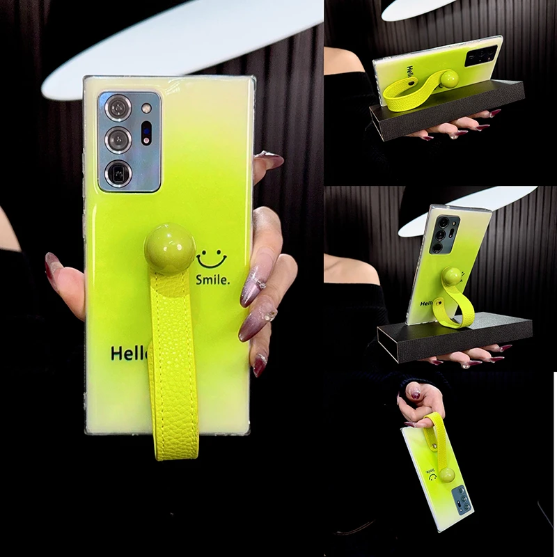 适用三星note20ultra手机壳新款galaxy套note20贝壳纹ins笑脸女款