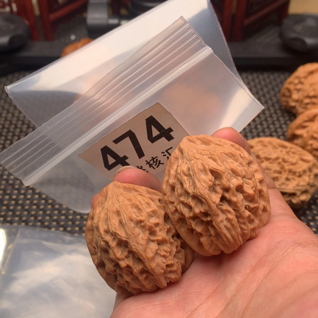 文玩核桃把件野生37