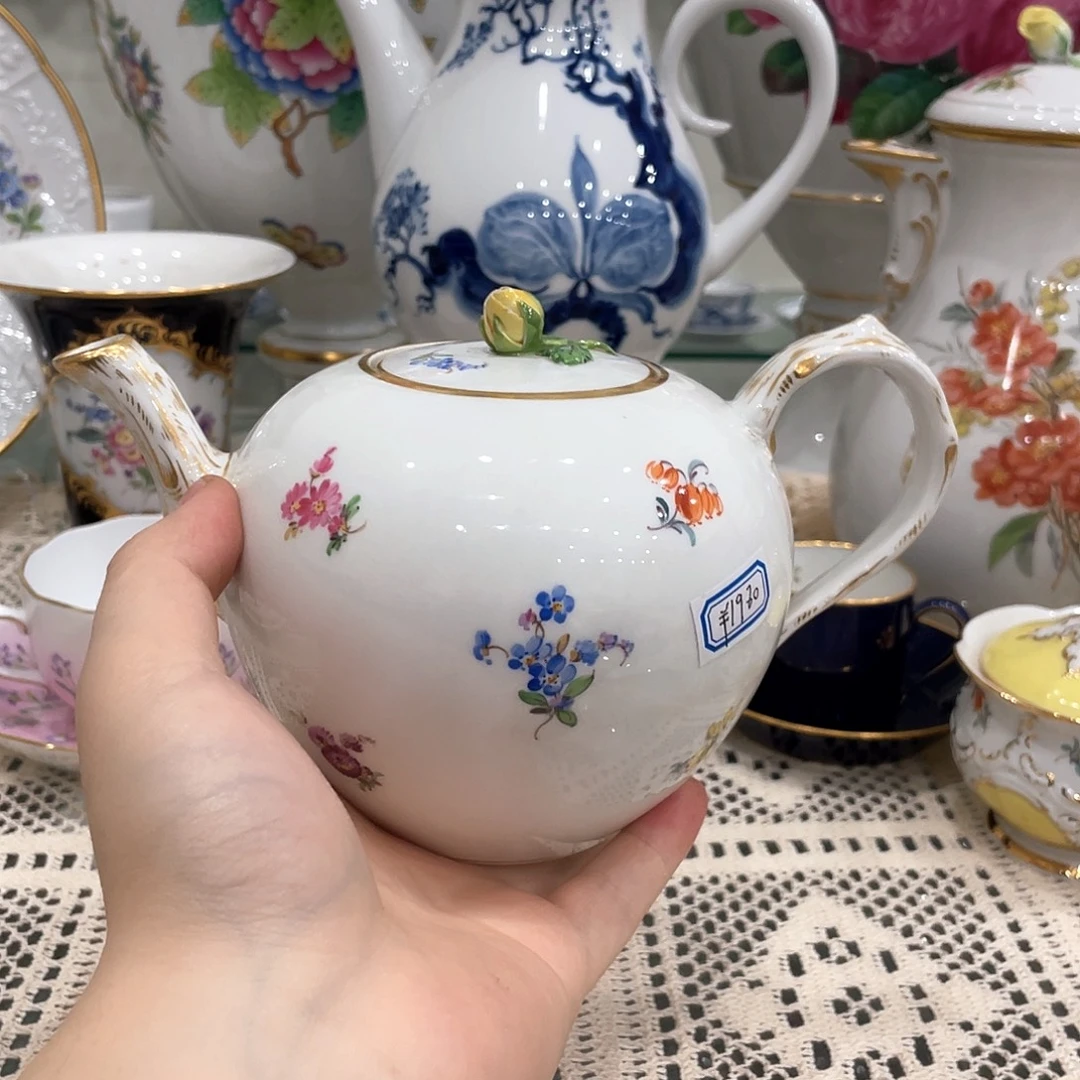 摆件中古一等缤纷小花