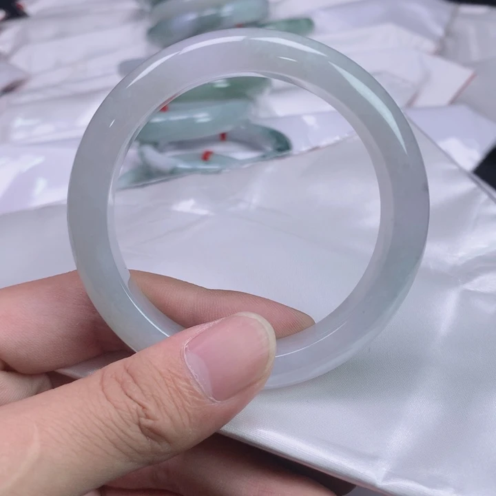 翡翠未镶嵌手镯57-59