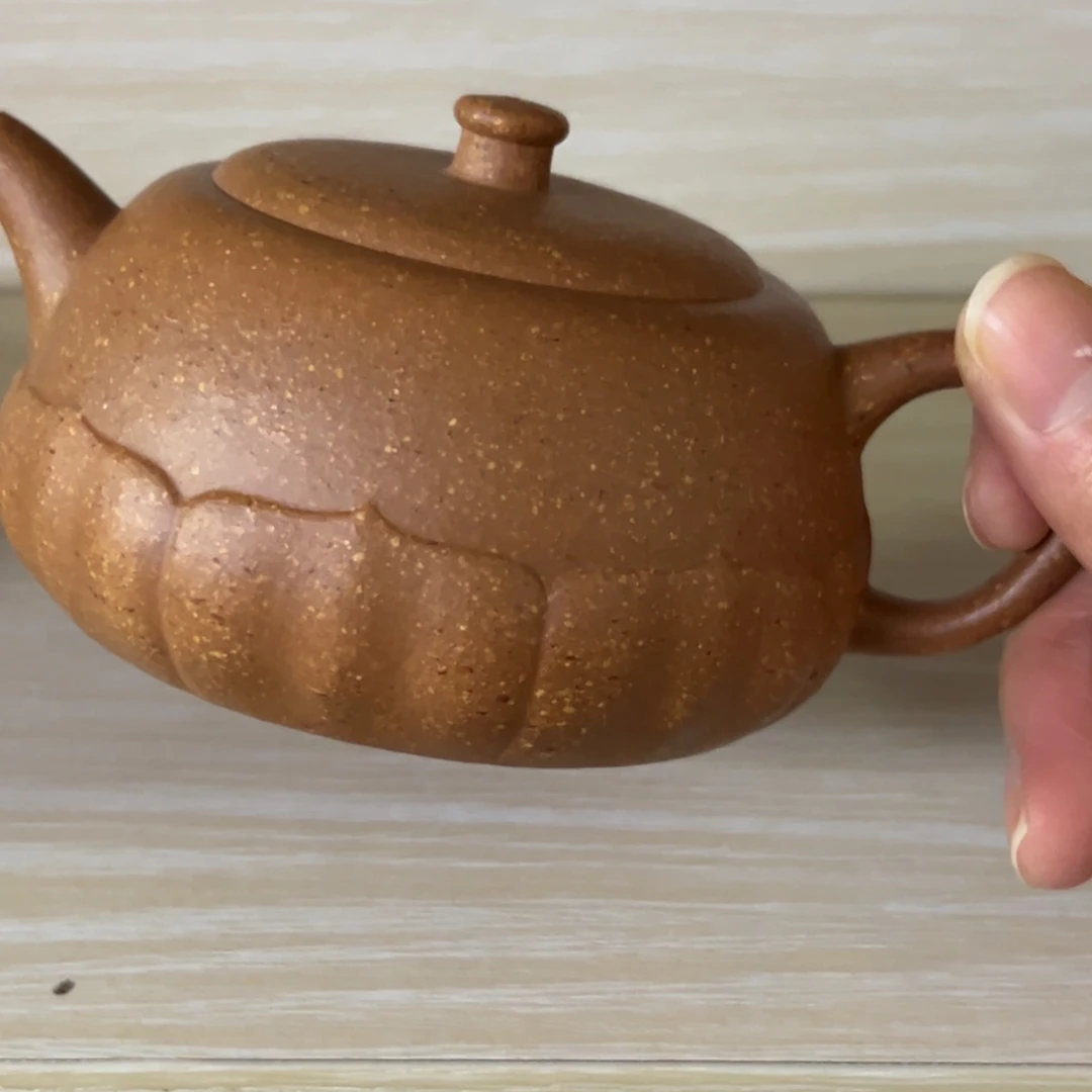 练***师茶壶紫砂老段泥井栏160