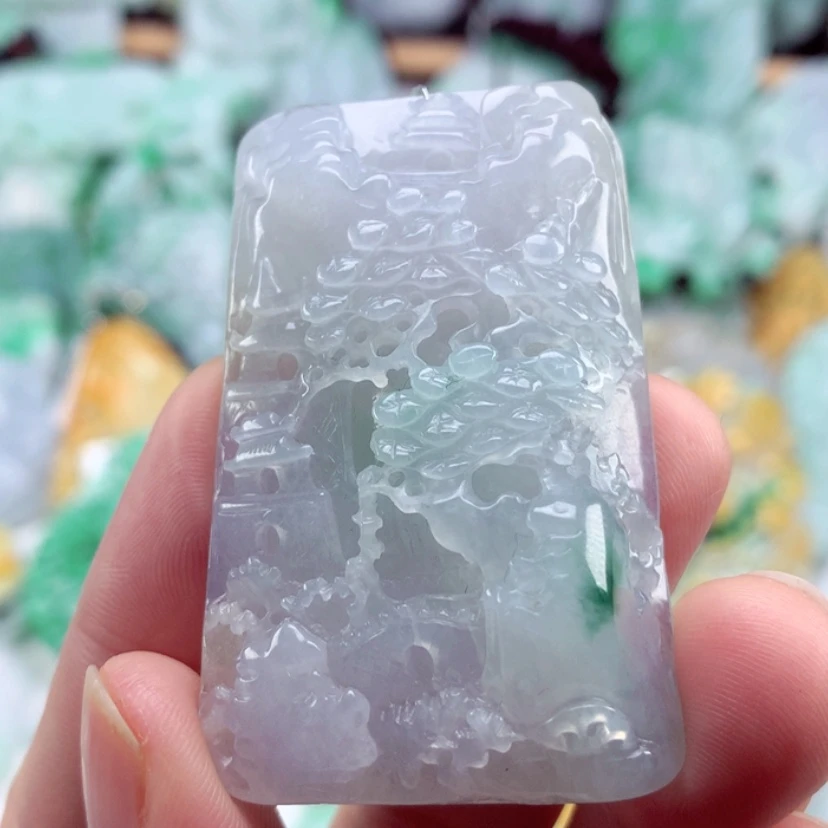 【闪购商品】翡翠吊坠(不含链)未镶嵌