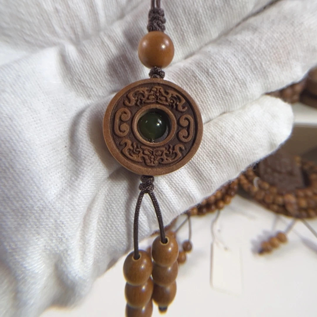 檀香木其他老山檀香雕刻件福利