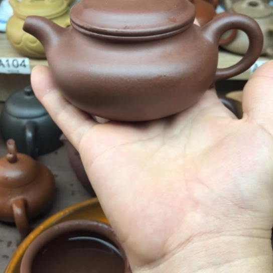 茶壶紫砂紫泥仿古180豪升左右