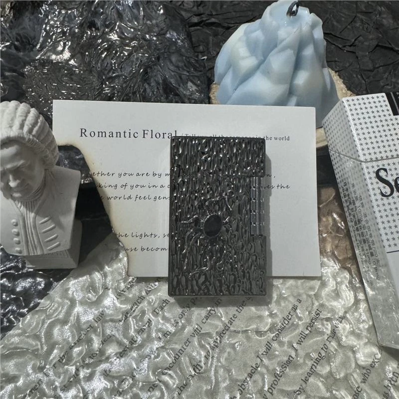 “江湖”Dcni设计原创打火机明火砂轮朗声感送礼人复古经典时尚个性