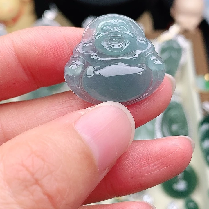 颈饰未镶嵌翡翠吊坠