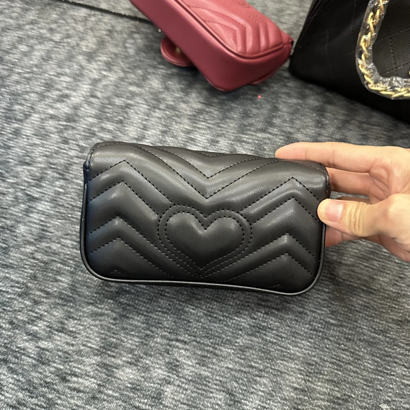 新款包包女迷你小马黑色