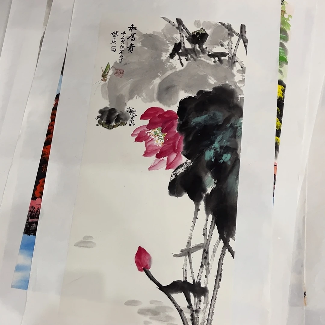 国画D国画作品单幅任发