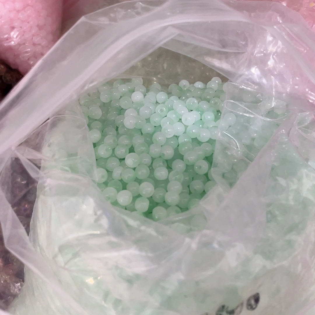 珠珠珠珠卡六绿色100颗