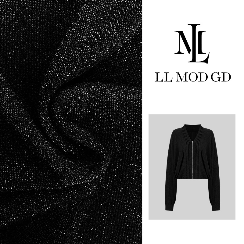 LL MOD GD【苏苏】长袖拉链短外套秋季休闲宽松防晒上衣YL-250426