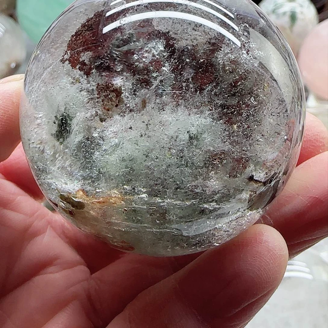 水晶球未镶嵌杉*舍天然