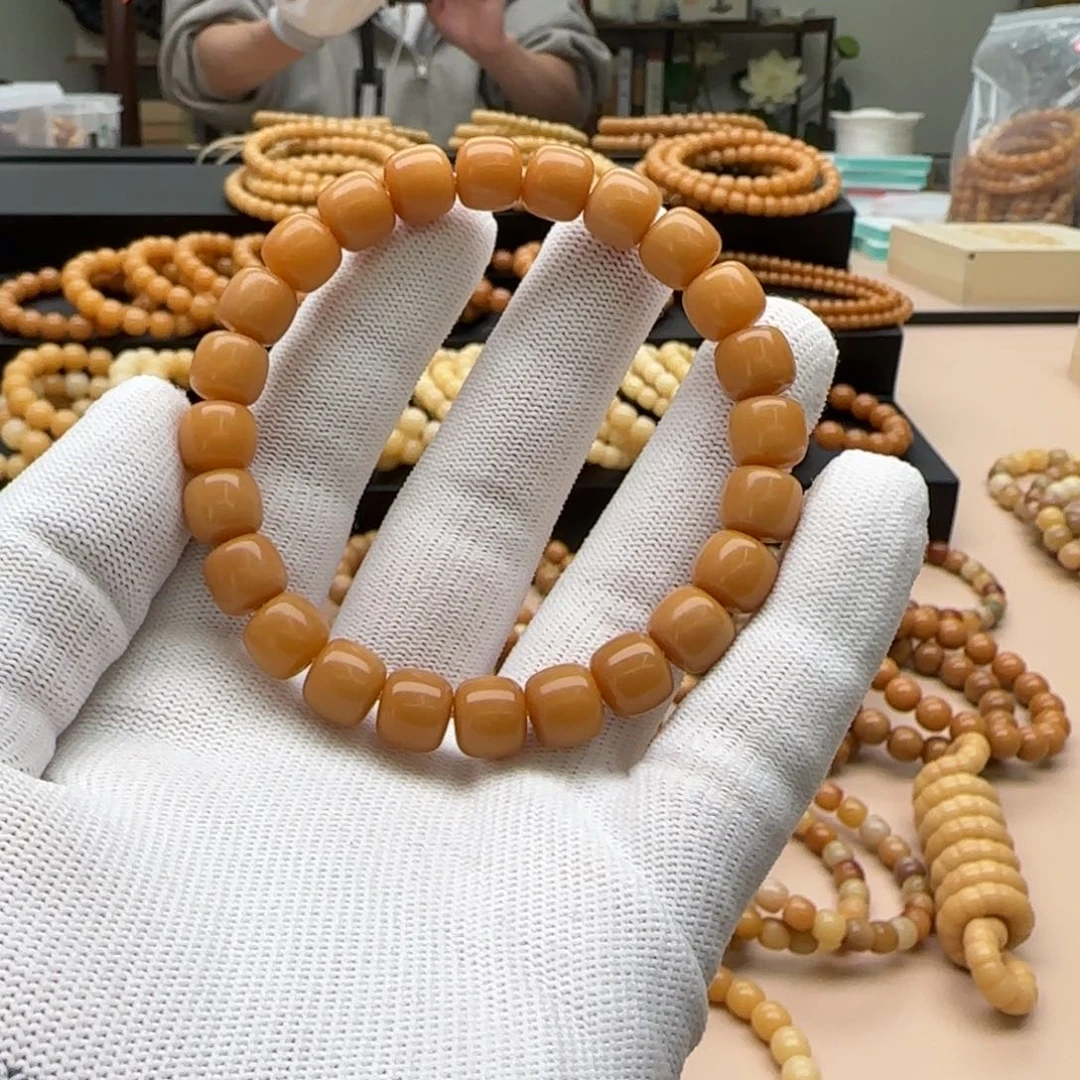 【闪购商品】菩提根/象牙果手串9.10。11年 鬼工