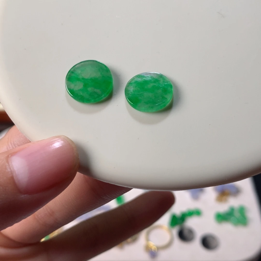 翡翠散珠天然翡翠