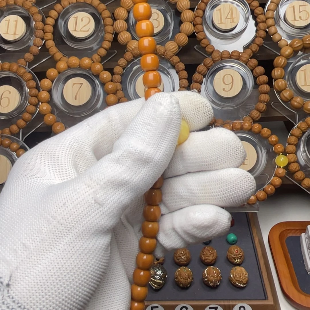 睡***安猴头核桃吊坠老邢