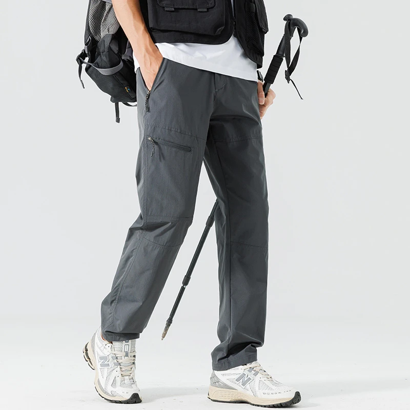 【全额运补】春夏季节户外宽松徒步直筒休闲舒适免烫轻薄薄款冲锋裤