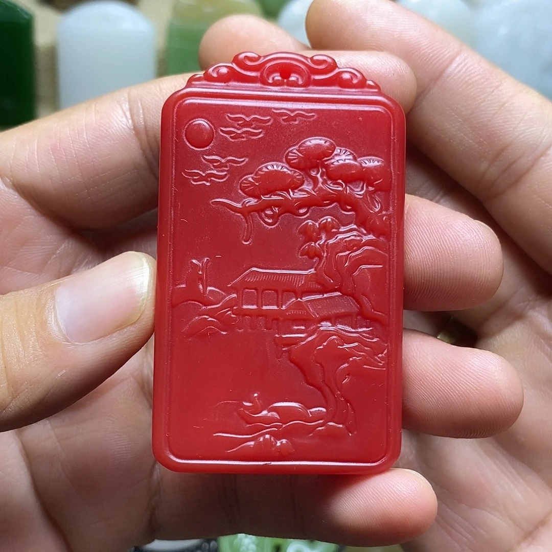 颈饰未镶嵌和田玉