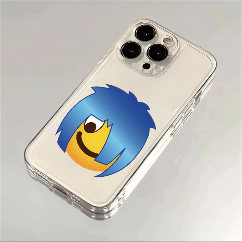 蓝发表情适用苹果iPhone17pro14小米15promax华为p80手机壳防摔xr