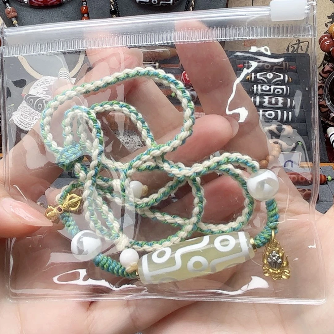 雷***欧玛瑙/玉髓合金颈饰