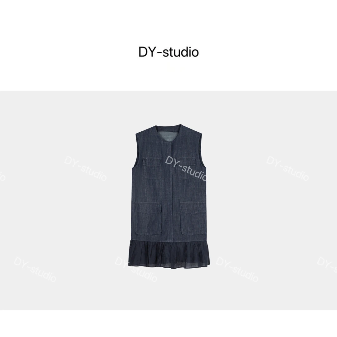 DY-西西里原色牛仔裙 2025夏款NEW