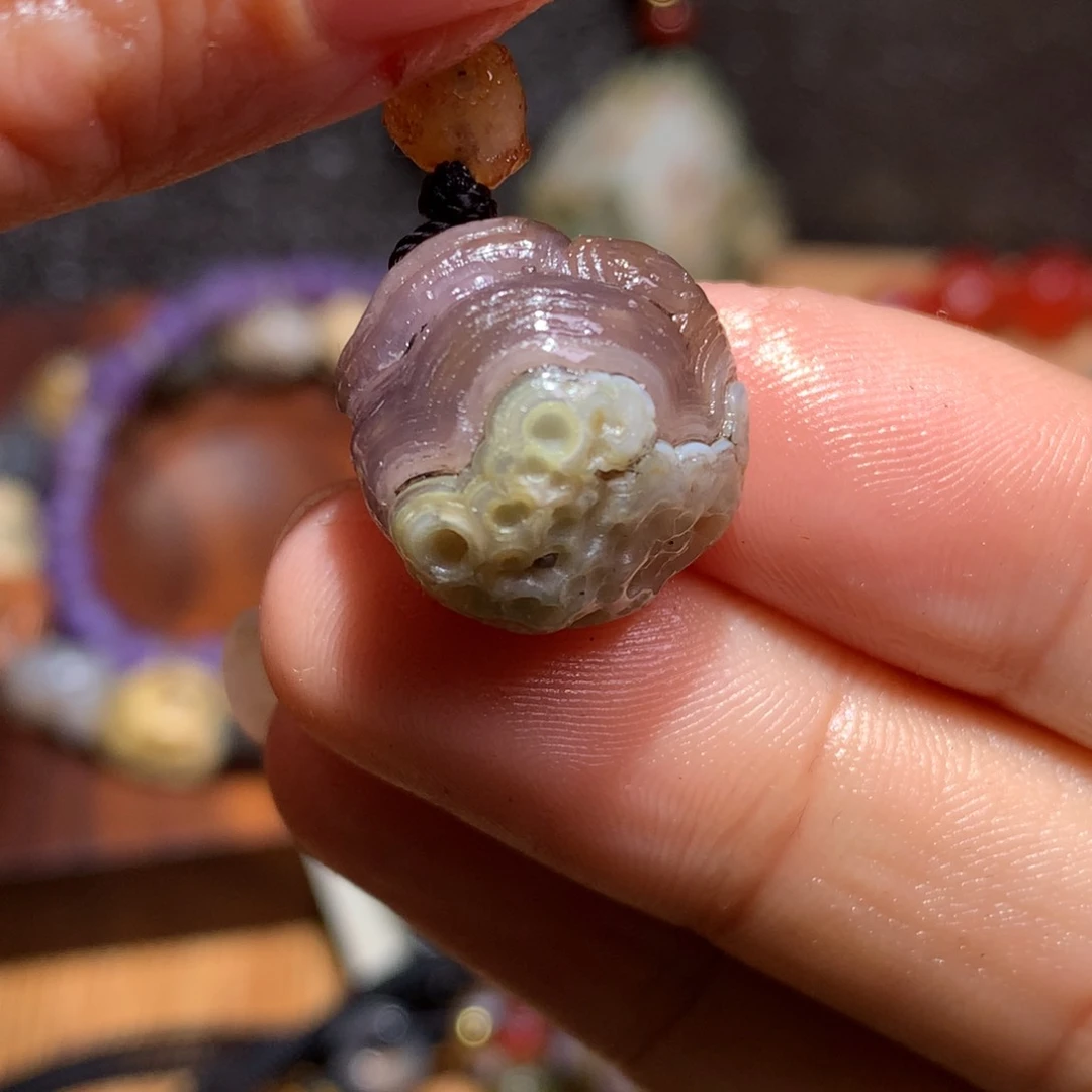 未镶嵌玛瑙/玉髓珠宝半成品