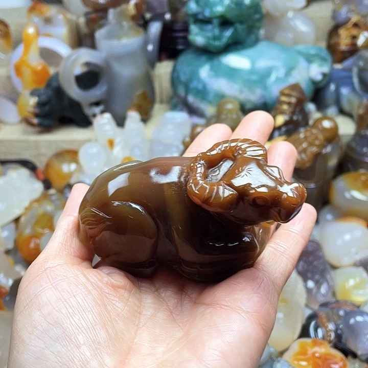 玛瑙/玉髓饰品未镶嵌吉***、