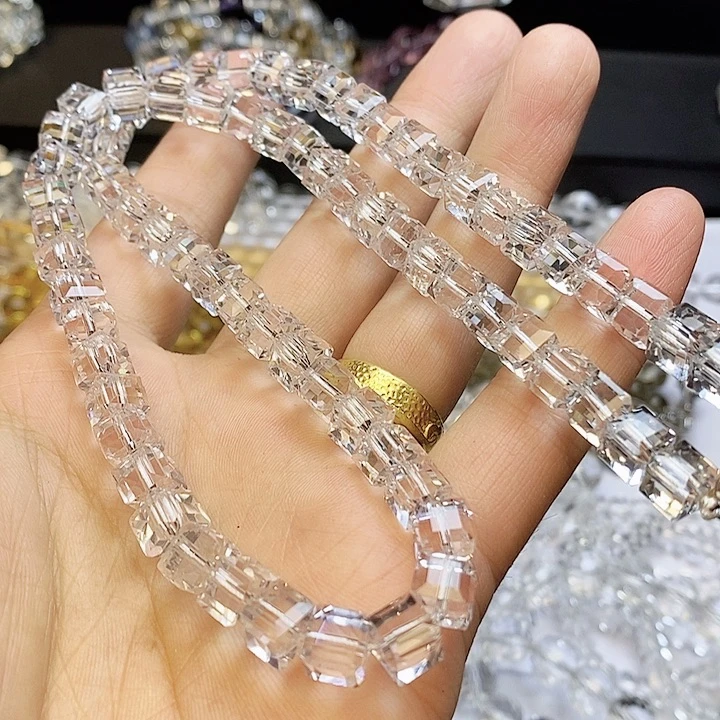 非金属双A白水时尚手串