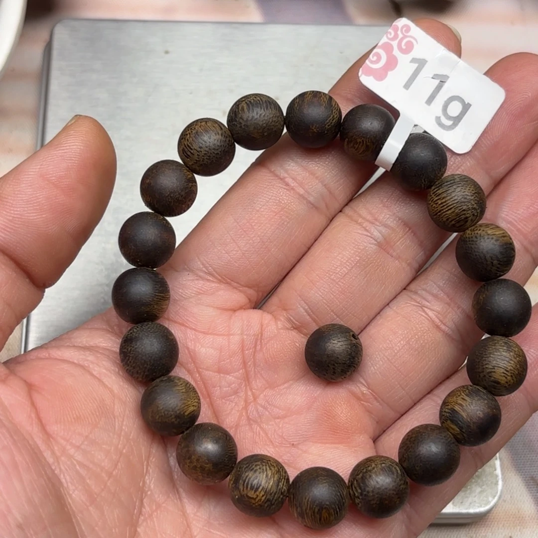 ****沉香手串沉水浮1.0单圈800克