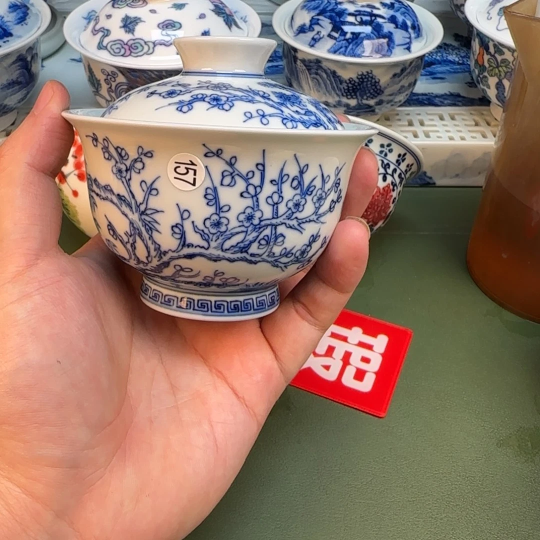 彦祖纯手工手绘茶具157