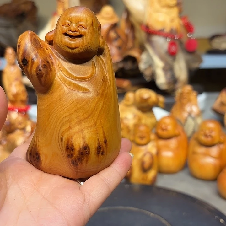 柏木太行崖柏弥勒佛瘤疤