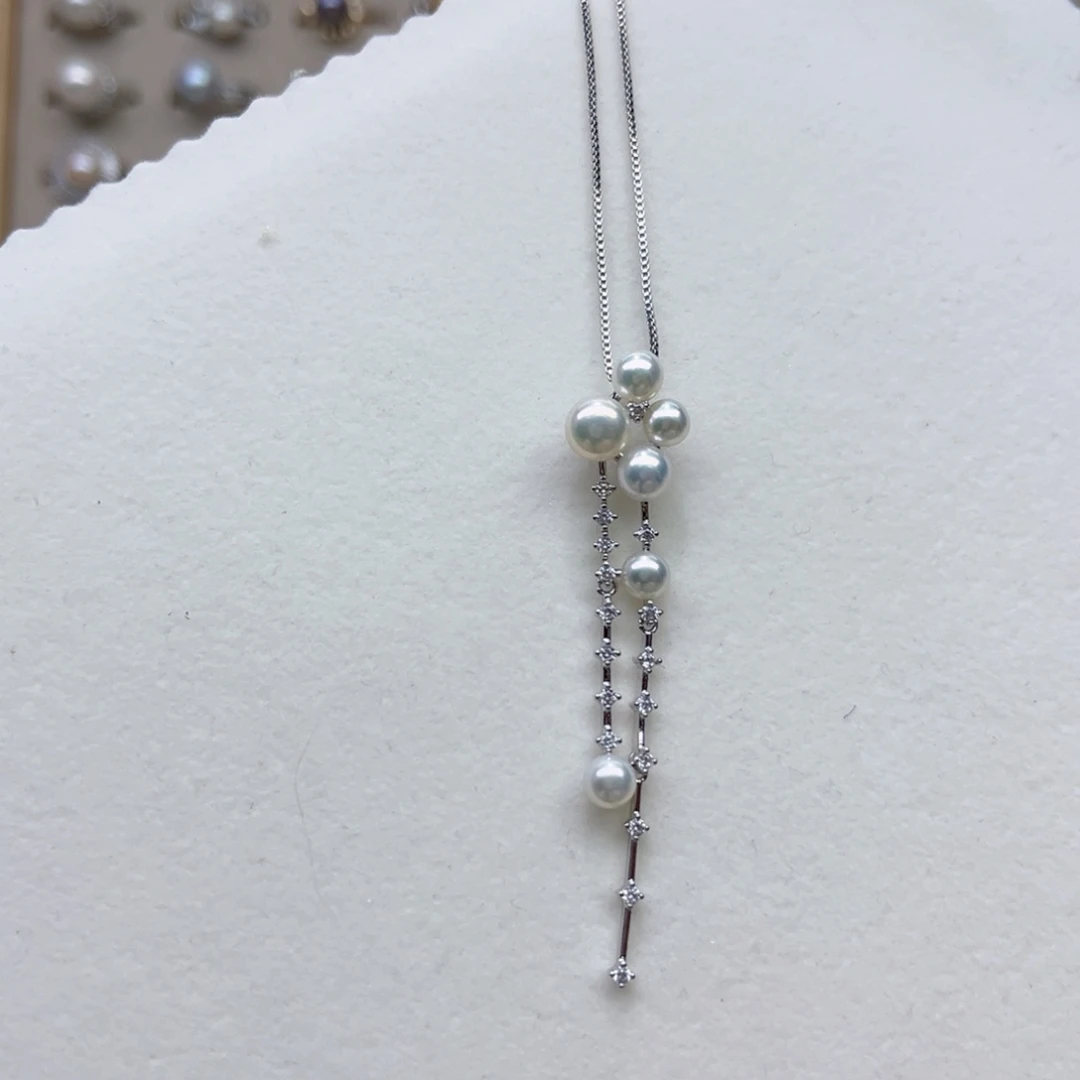 天***尚淡水珍珠戒指合金