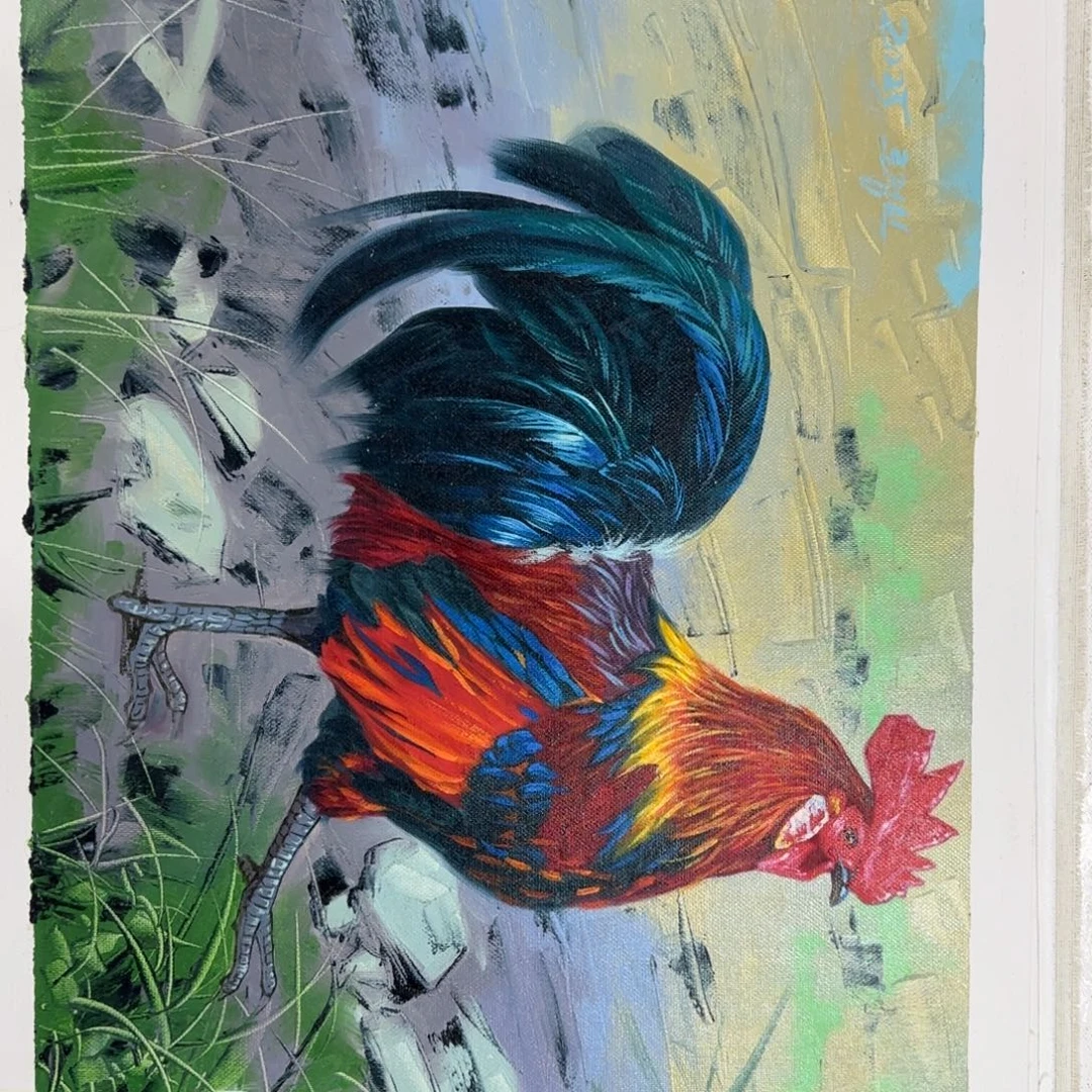 油画加油加油努力加油加油