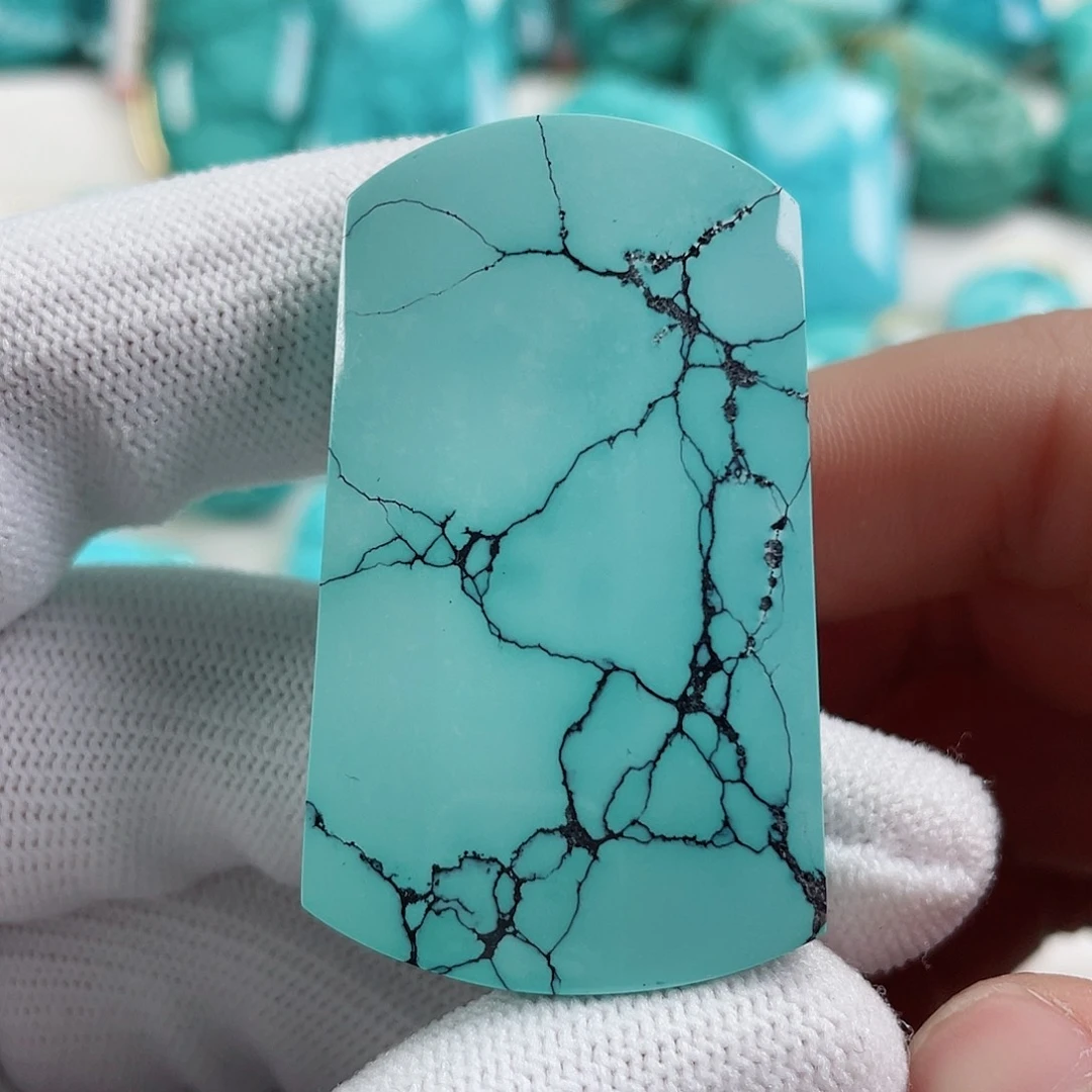 绿松石车挂未镶嵌