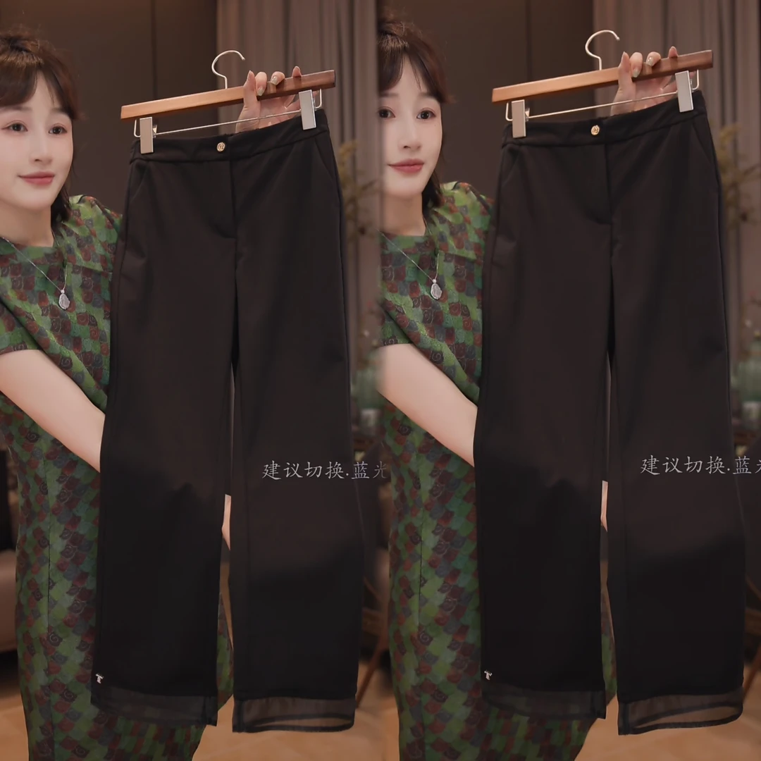 柚茗精选---------新品夏季闭眼入显瘦九分裤-K