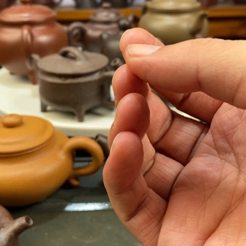 玩***头紫砂茶盘紫砂艺术