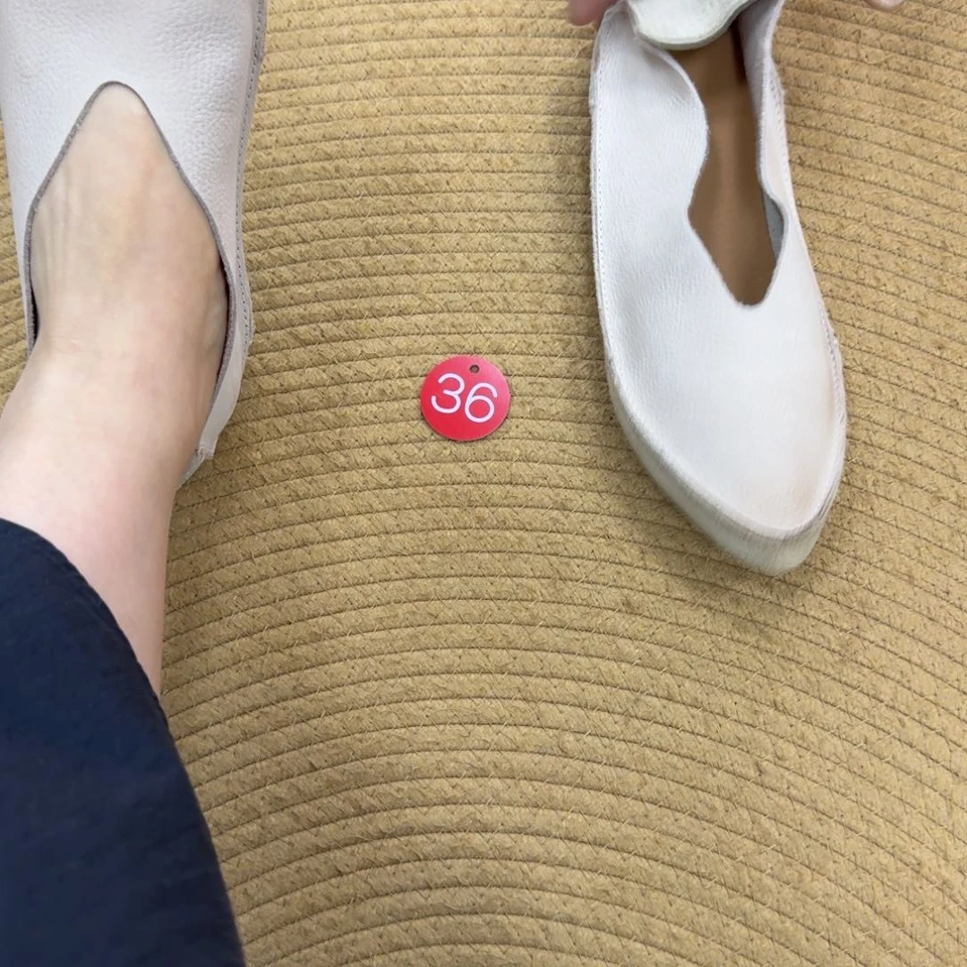 鱼嘴鞋牛皮真皮女士牛皮