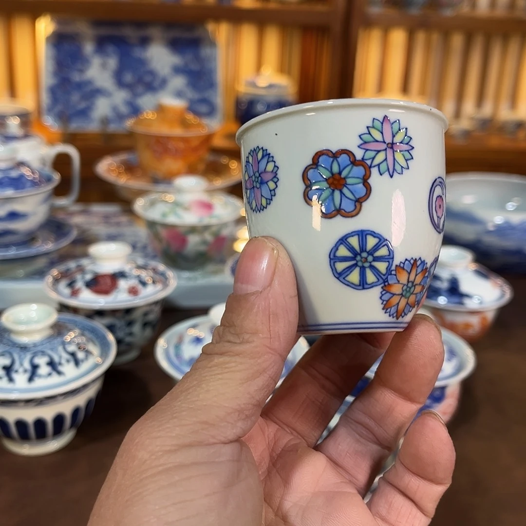 錡镇堂手工手绘杯