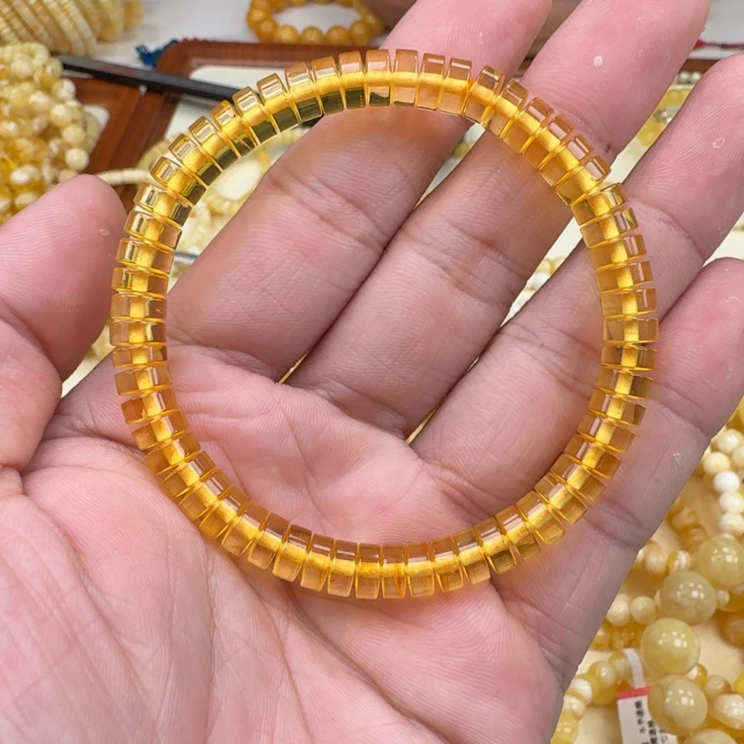 手链琥珀未镶嵌蜜蜡手串