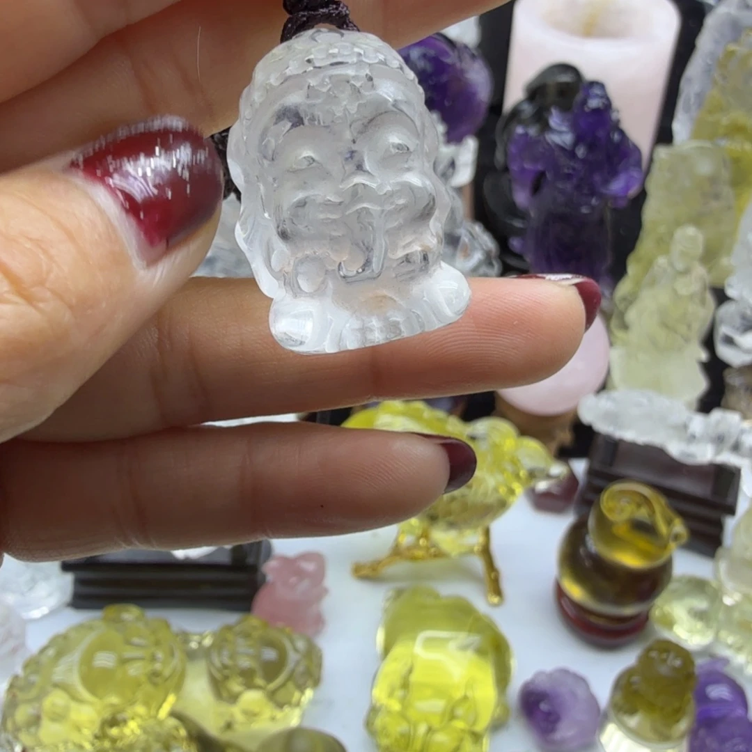 珠宝半成品水晶未镶嵌