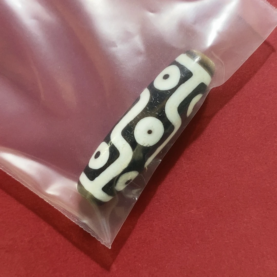 小***二合金颈饰玛瑙/玉髓（覆膜）行运九眼