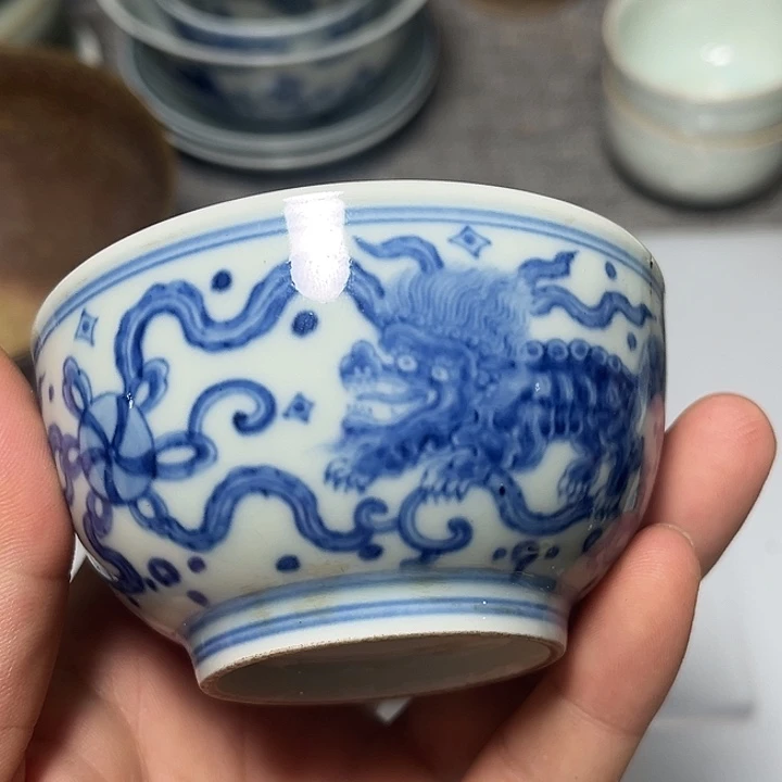 l***j摆件青花杯子一个标本