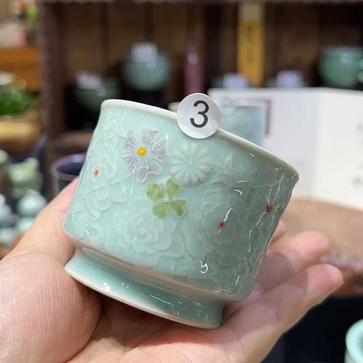 龙泉敬悦青瓷品茗杯