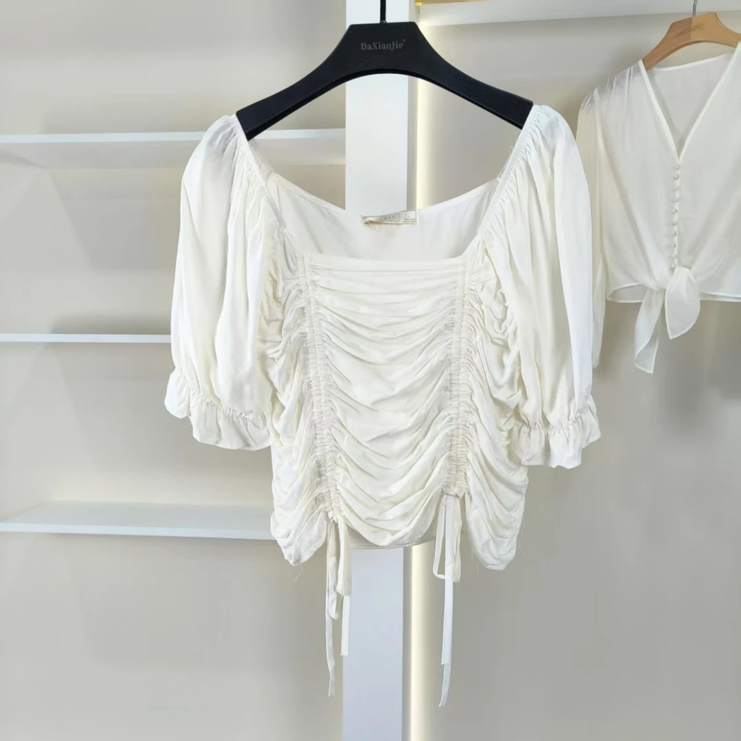 麦迪尚品【色】50406361简约百搭上衣小衫女装夏季品牌商场同款