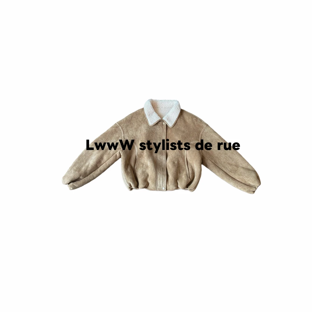 【贴心】100%’羊毛‘双面穿多分割立裁超暖夹克外套