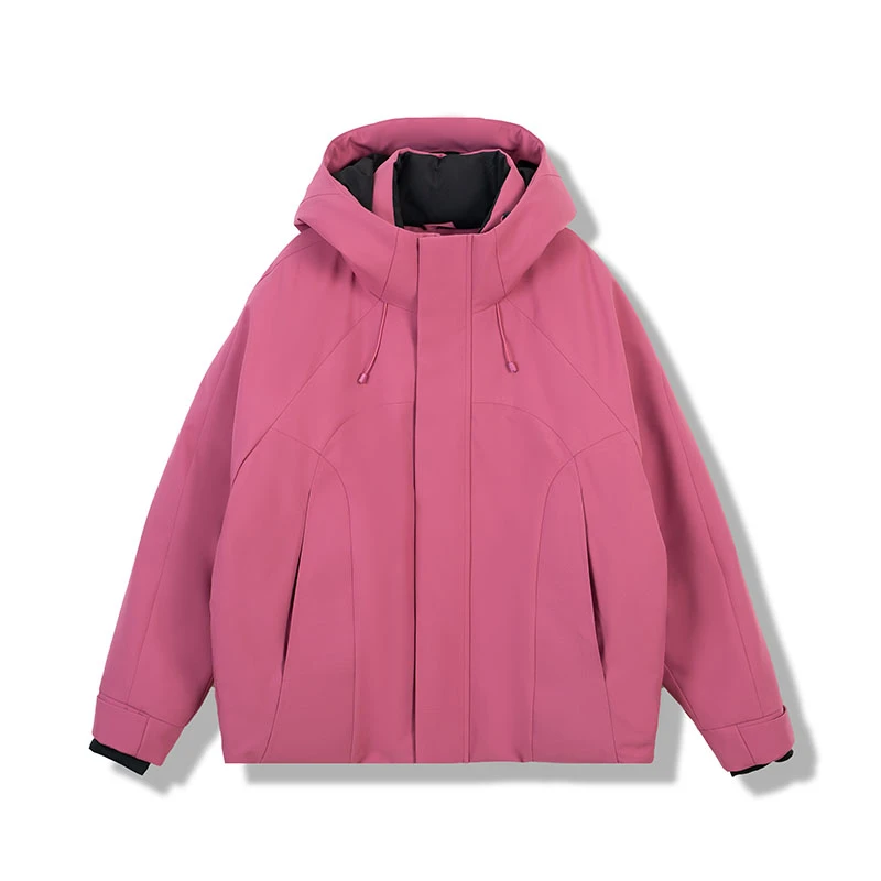 YAYA/鸭鸭运动户外时尚休闲男女同款保暖宽松羽绒服5w160y