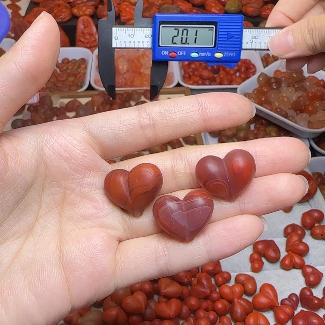 南红玛瑙未镶嵌吊坠(不含链)