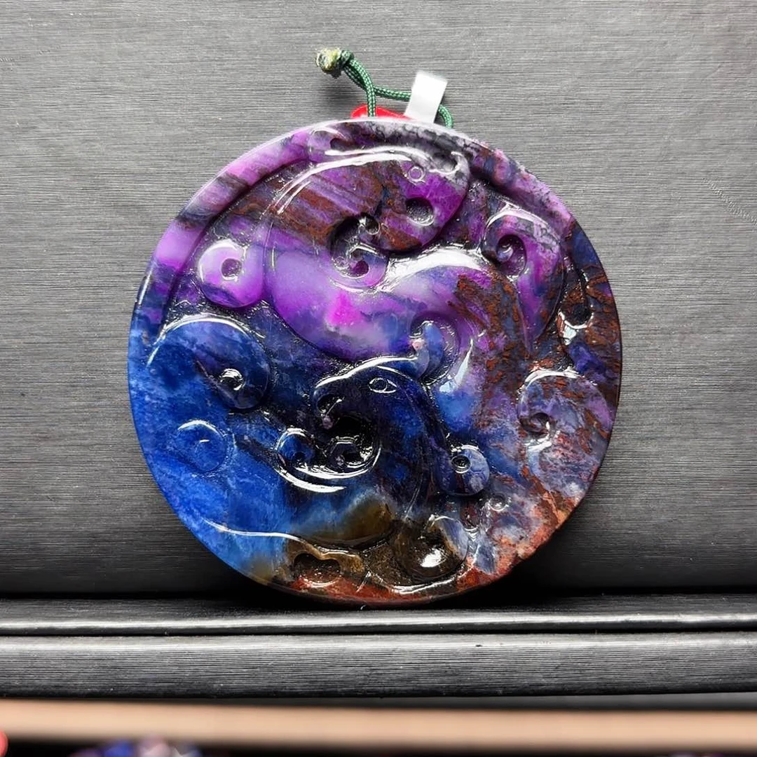 苏纪石（舒俱来）未镶嵌圆牌