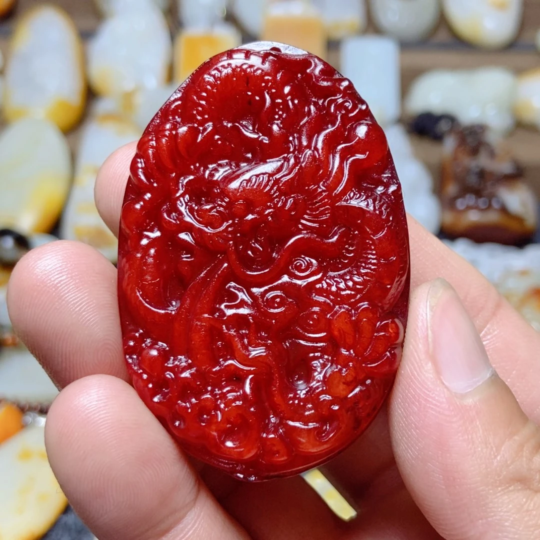 白玉菩提吊坠收藏