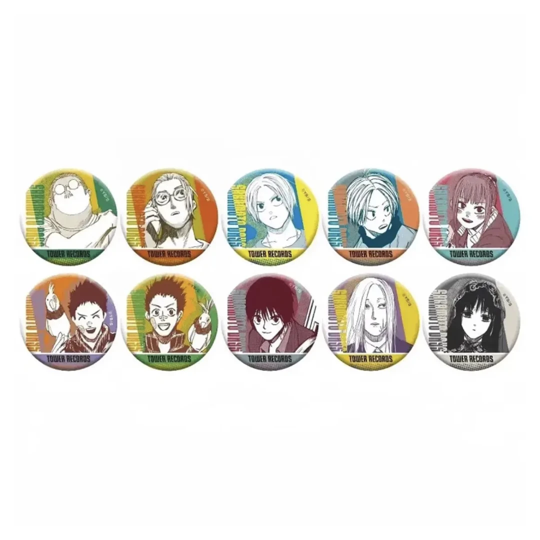 坂本日常 塔圆吧唧徽章1/2/3弹（默认代拆）