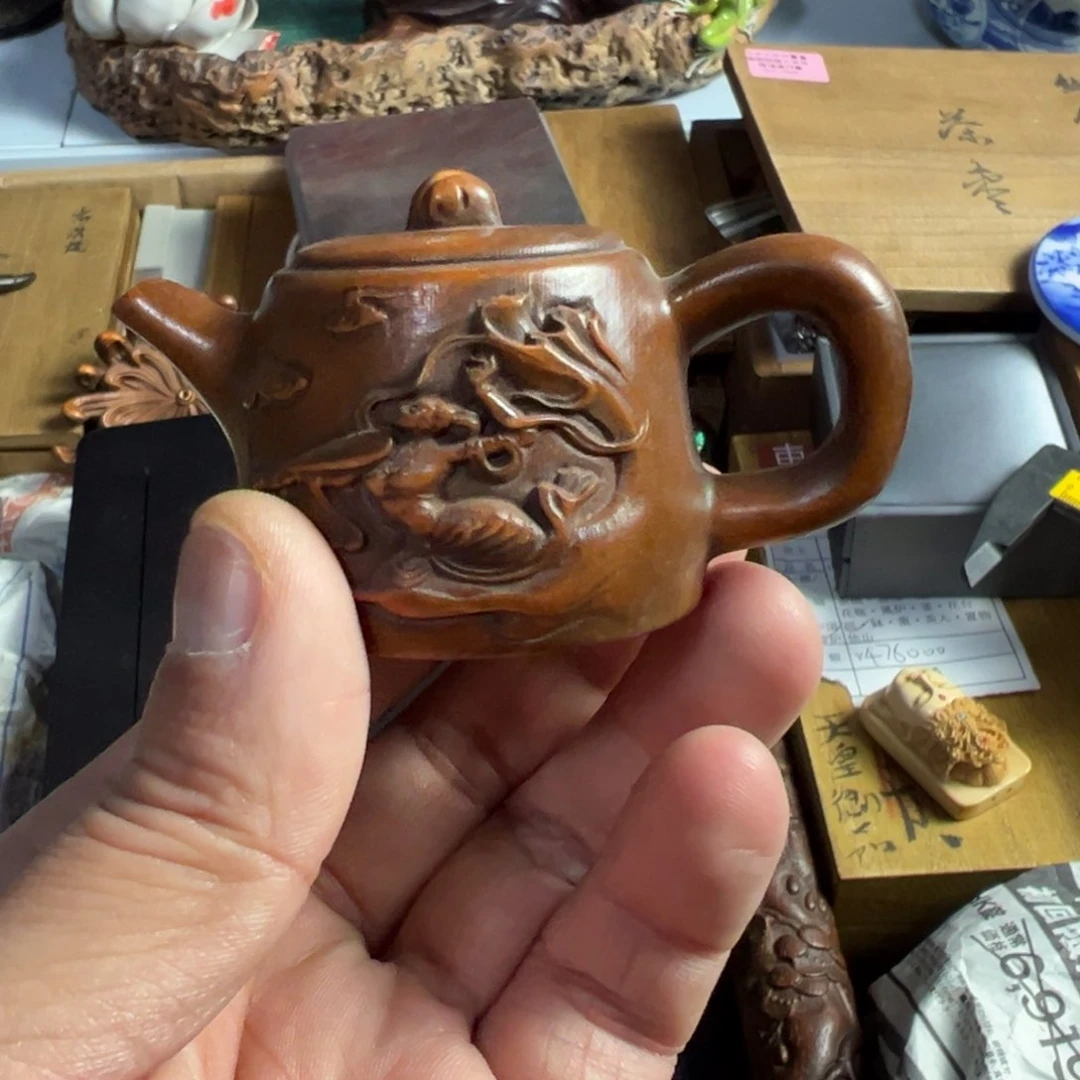 紫砂茶碗我家粉丝真好看啊