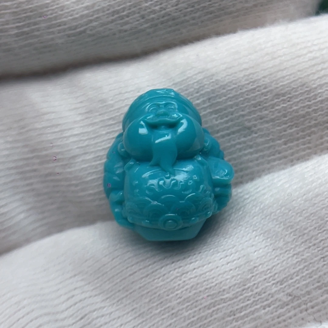 绿松石未镶嵌颈饰卡12.6-14-9.6